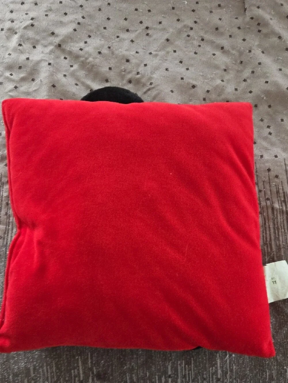 Disney Red Mickey Mouse Plush Pillow